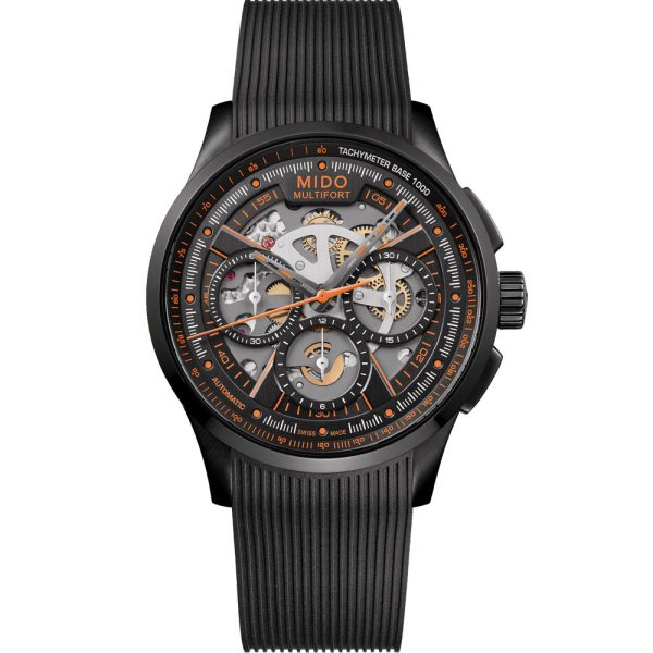 Mido Multifort Skeleton Chronograph montre pour hommes M038.662.37.050.00