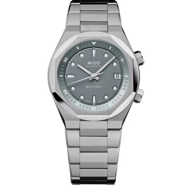 Mido Multifort 8 Two Crowns montre pour hommes M047.507.11.081.00