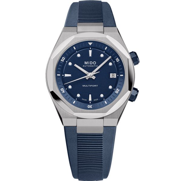Mido Multifort 8 Two Crowns montre pour hommes M047.507.17.041.00
