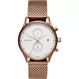 MVMT Voyager White rose montre pour hommes MV01-RGM