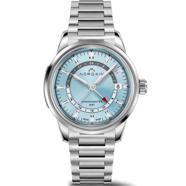 Norqain Freedom 60 GMT 40mm montre pour hommes N2100.22S01.A01.S01