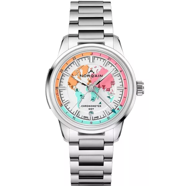 Norqain Freedom GMT Enjoy Life Holiday Limited Edition montre pour hommes N2100.22S02.W01.S01