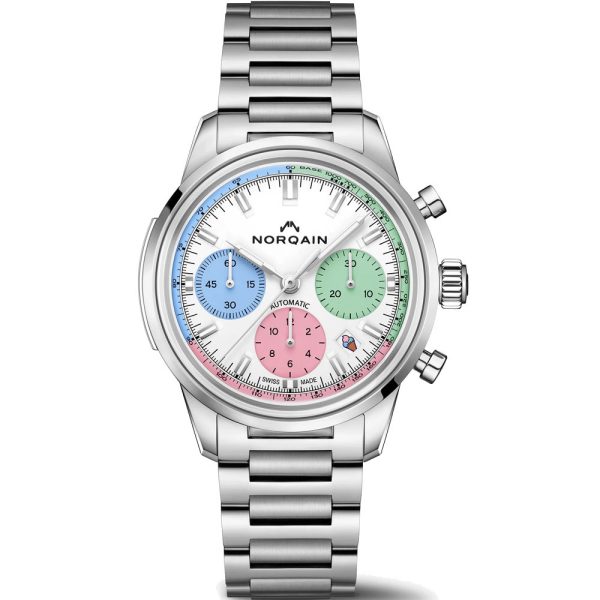 Norqain Freedom 60 Chrono 40mm Enjoy Life Special Edition montre pour hommes N2201.19S01.C01.S01