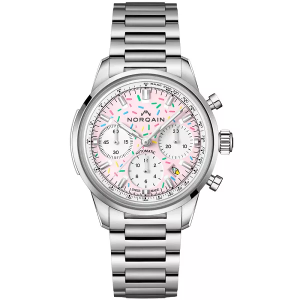 Norqain Freedom Chrono Enjoy Life Sprinkles Special Edition montre pour hommes N2201.19S04.K01.S01