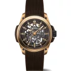 Norqain Wild ONE Skeleton 42mm Gold montre pour hommes N3000.07G04.N01.R01