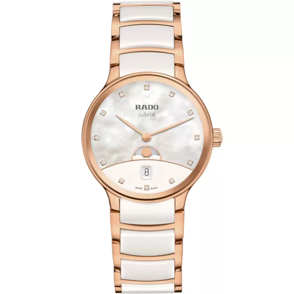 Rado Centrix Moonphase montre femme R30232922