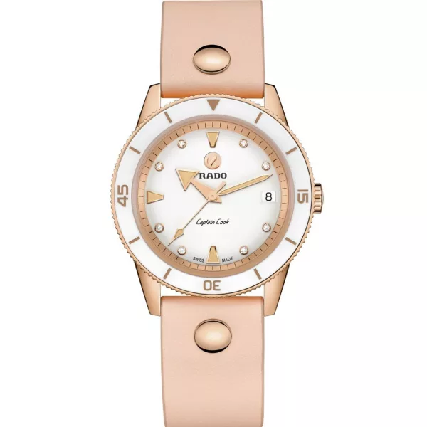 Rado Captain Cook Marina Hoermanseder montre femme ensemble R32139708