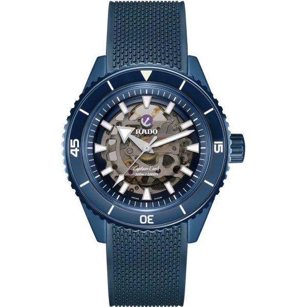 Rado Captain Cook High-Tech Ceramic Skeleton montre pour hommes R32153209