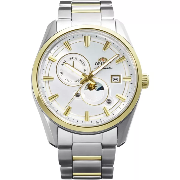 Orient Stretto Sun & Moon montre pour hommes RA-AK0312S30B
