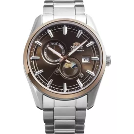 Orient Stretto Sun & Moon montre pour hommes RA-AK0313Y30B
