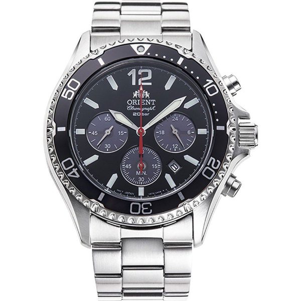 Orient Mako Solar Chronograph montre pour hommes RA-TX0202B10B