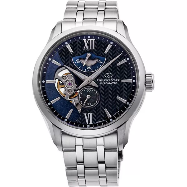 Orient Star Layered Skeleton montre pour hommes RE-AV0B03B00B