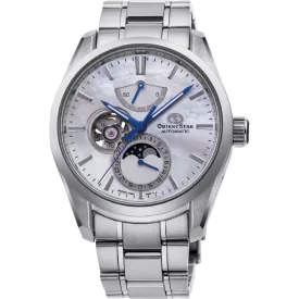   Orient Star Contemporary Moonphase Open Heart montre pour hommes RE-AY0005A00B