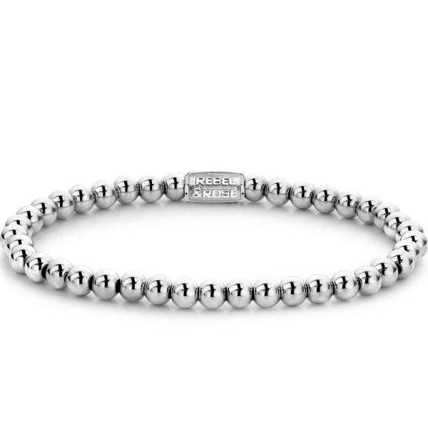 Rebel & Rose Silver Shine femelle bracelet S RR-40040-S-S