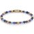 Rebel & Rose Are Violets Blue femelle bracelet S RR-40064-G-S