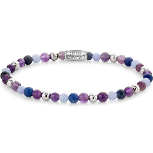 Rebel & Rose Are Violets Blue femelle bracelet S RR-40102-S-S