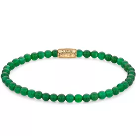 Rebel & Rose Green Agate femelle bracelet S RR-40106-G-S