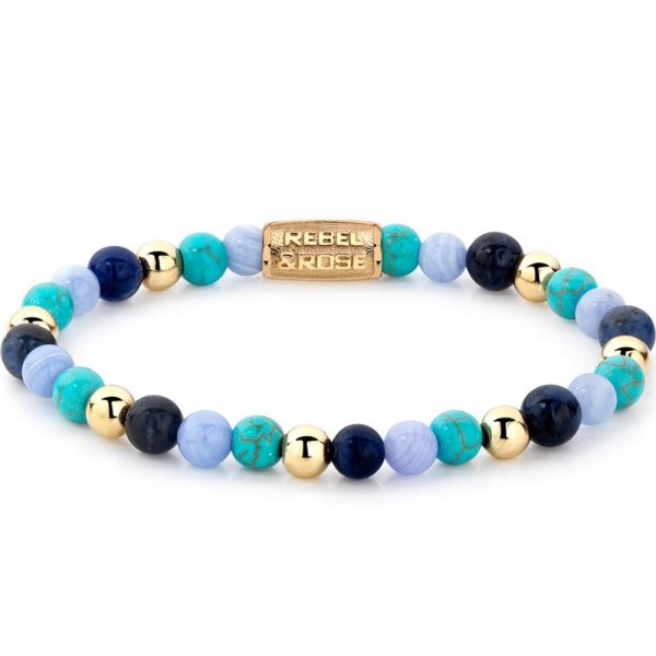Rebel & Rose Winter Blues femelle bracelet S RR-60043-G-S
