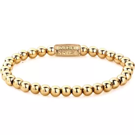 Rebel & Rose Yellow Gold only unisex bracelet S RR-60046-G-S