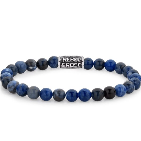 Rebel & Rose Midnight Blue Vintage homme bracelet M RR-60116-V-M
