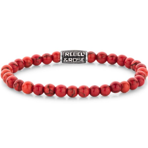 Rebel & Rose Red Delight Vintage homme bracelet M RR-60118-V-M