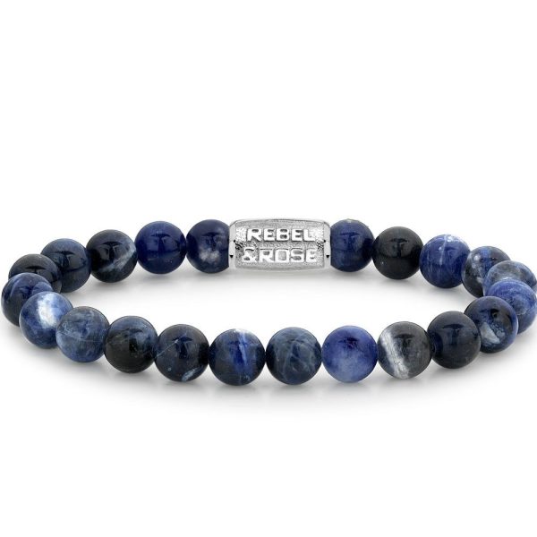 Rebel & Rose Midnight Blue homme bracelet L RR-80010-S-L
