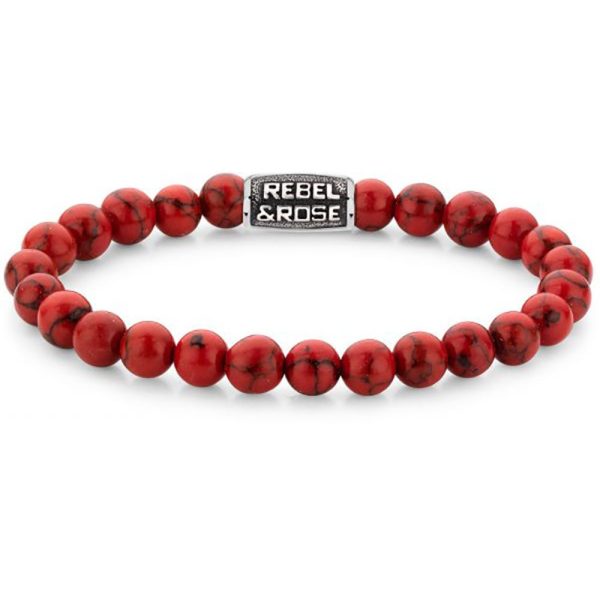 Rebel & Rose Red Delight Vintage homme bracelet M RR-80099-V-M