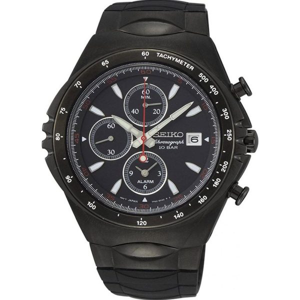 Seiko Chronograph Macchina Sportiva Edition montre pour hommes SNAF87P1