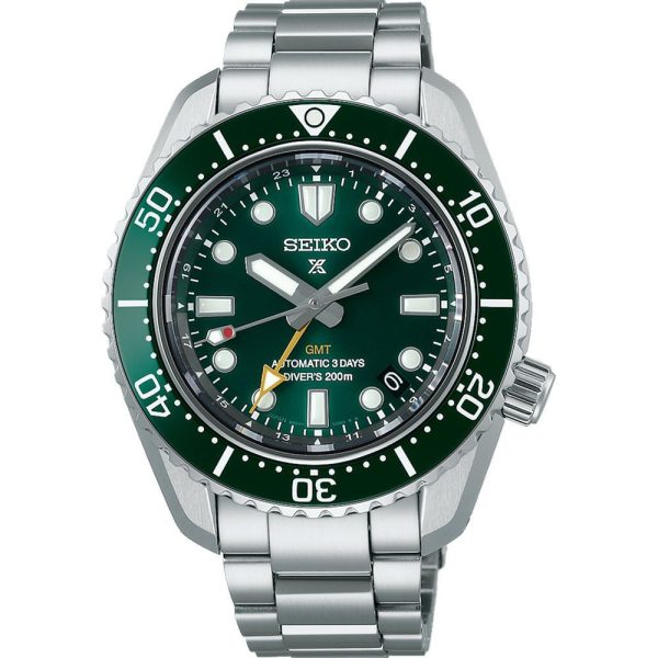 Seiko Prospex 'Marine Green' GMT montre pour hommes SPB381J1