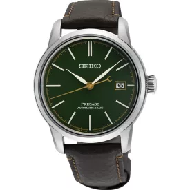   Seiko Presage Craftmanship Natural Green Urushi Lacquer montre pour hommes SPB407J1