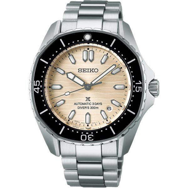 Seiko Prospex Diver’s Watch Polygonal in Pearl montre pour hommes SPB481J1