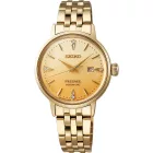 Seiko Presage Eggnog Diamond Set Cocktail Time montre femme SRE018J1