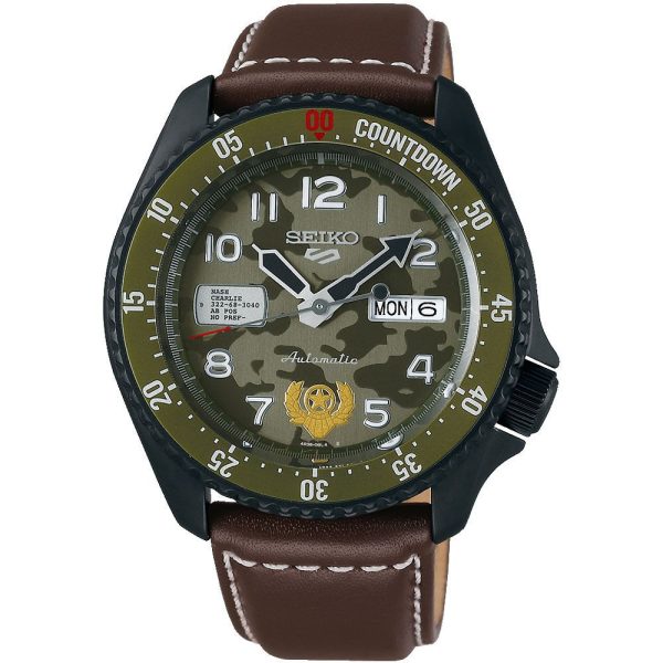 Seiko Seiko 5 Sports Street Fighter Guile Limited Edition montre pour hommes SRPF21K1