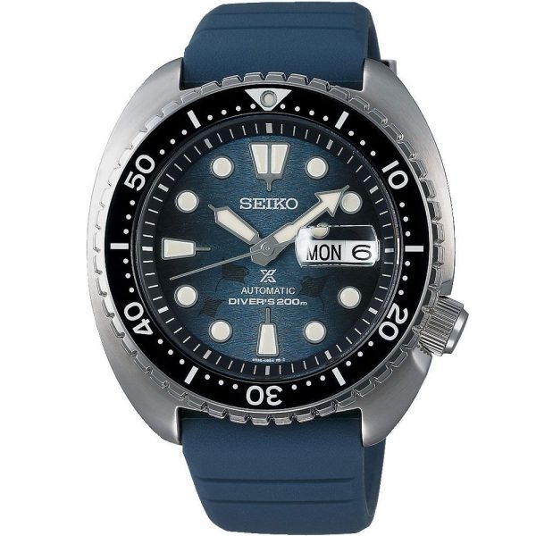 Seiko Prospex King Turtle Save The Ocean Dark Manta Ray Special Edition montre pour hommes SRPF77K1