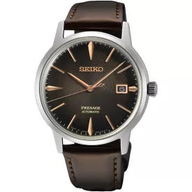   Seiko Presage Cocktail Time Irish Coffee montre pour hommes SRPJ17J1