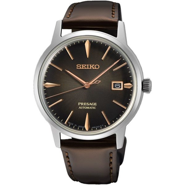 Seiko Presage Cocktail Time Irish Coffee montre pour hommes SRPJ17J1