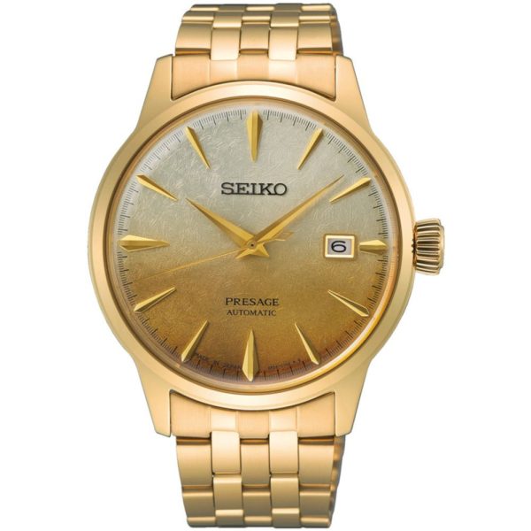Seiko Presage Cocktail Time Beer Julep European & US exclusive montre pour hommes SRPK46J1