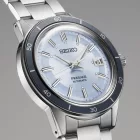 Seiko Presage European Exclusive in Retro Blue Limited Edition montre pour hommes ensemble SRPL19J1