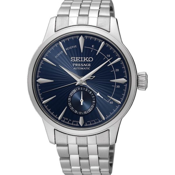 Seiko Presage Cocktail Time Blue Moon" Power Reserve montre pour hommes SSA347J1"