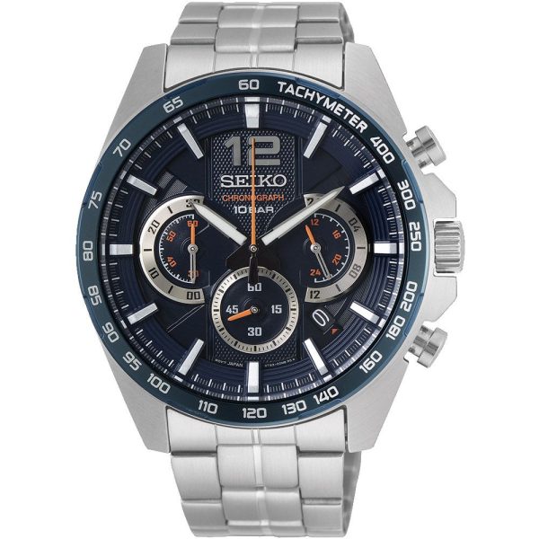 Seiko Chronograph montre pour hommes SSB345P1