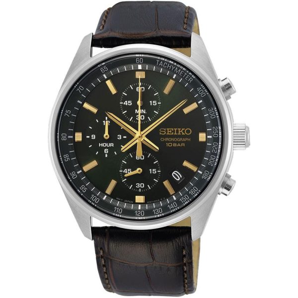 Seiko Chronograph montre pour hommes SSB385P1