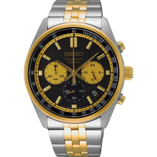Seiko Chronograph montre pour hommes SSB430P1