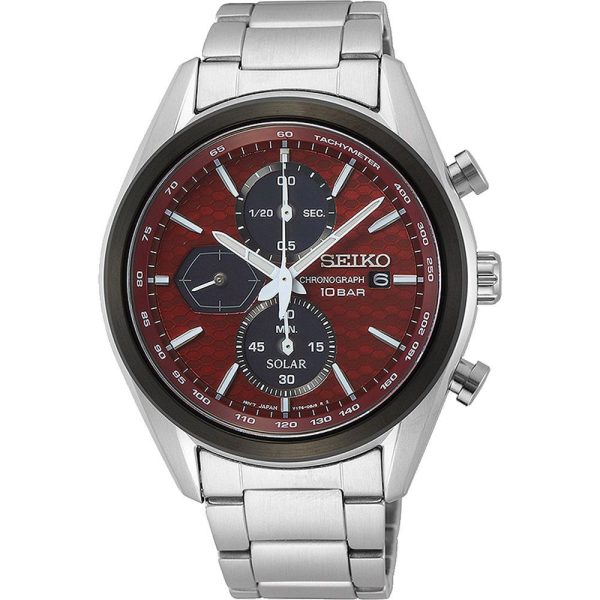 Seiko Solar Macchina Sportiva Edition montre pour hommes SSC771P1