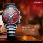 Seiko Solar Macchina Sportiva Edition montre pour hommes SSC771P1
