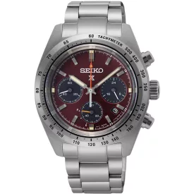   Seiko Prospex Speedtimer European Exclusive in Factory Red Limited Edition montre pour hommes SSC953P1