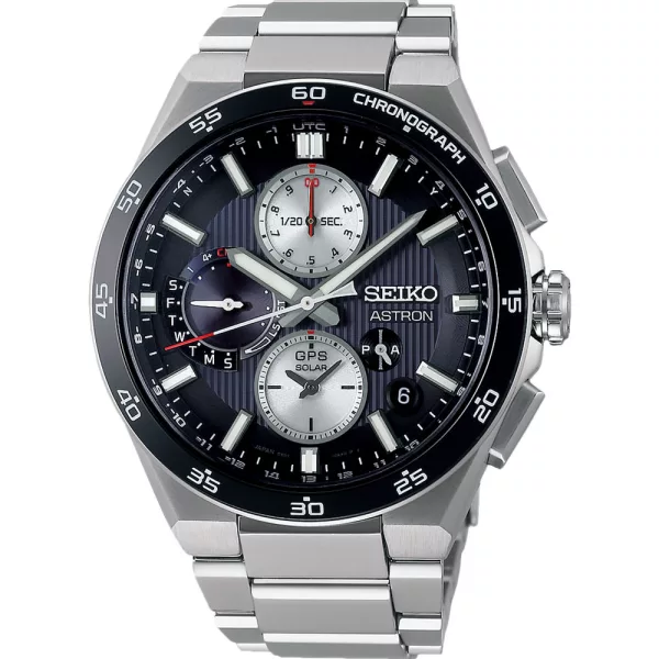 Seiko Astron 5X GPS Solar montre pour hommes SSH151J1