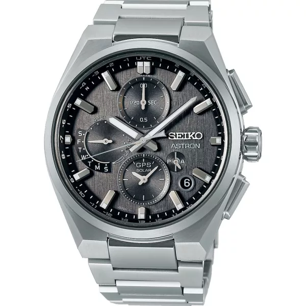 Seiko Astron 5X GPS Solar montre pour hommes SSH163J1