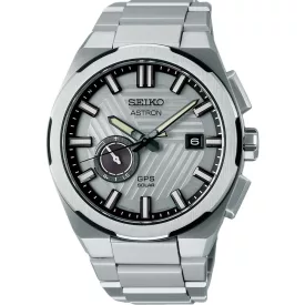   Seiko Astron GPS Solar Silvertone Earth Limited Edition montre pour hommes SSJ037J1