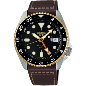 Seiko 5 Sports SKX GMT Mocha montre pour hommes SSK036K1