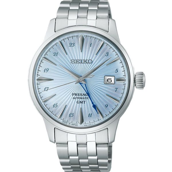 Seiko Presage Skydiving Cocktail Time GMT montre pour hommes SSK037J1
